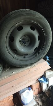 4 ks pneu 215/55 R16 97 W včetně disků 6,5 J x16 H2, ET26 - 3