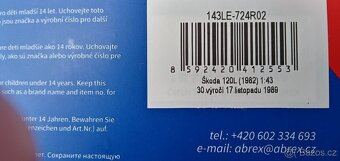 ABREX 1:43 30.VÝROČÍ 17.LISTOPADU 1989 LIMITKA 300 KS - 3