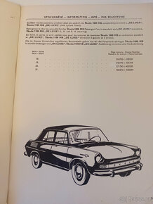 Škoda 1000/1100 MB-katalog náhr. dílů - 3