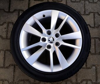 Alu kola originál Škoda Octavia III 5x112 R17 Trius - 3