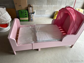 Dětská postel,skříň a komoda ikea - 3