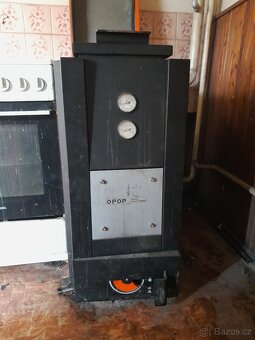 Kotel na tuhá paliva OPOP H412 EKO 12kW - Použitý, plně funk - 3