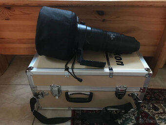 Nikon Nikkor 600 mm F4.0 AF-S VR G ED + konvertor 1.4 + 2.0 - 3
