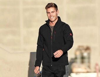 Engelbert STRAUSS outdoor PÁNSKÁ BUNDA SOFTSHELL dryplexx - 3