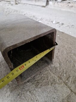 Jekl 120 x 120 x 7 mm cena 10 kč kilo nebo 200 kč metr - 3