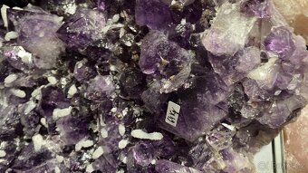 Ametystová geoda – 64 kg – luxusní misa, hluboká fialová - 3