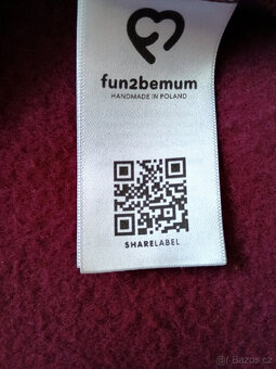 Nosicí a těhotenská mikina POLA 5v1 - Cherry vel. M - 3