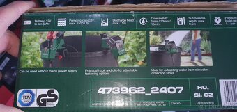 aku čerpadlo na vodu s baterii Parkside - 3