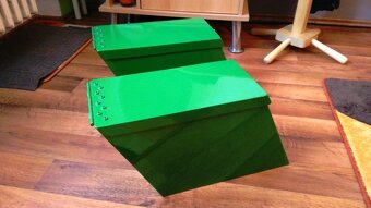 Plechové bedny/boxy na traktor nebo bagr... - 3