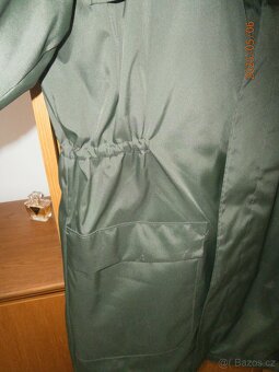 Khaki kabát, zateplený , voděodolný. - 3