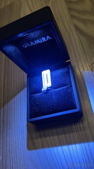 Zásnubní prsten bílé zlato - 3