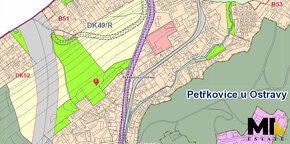 Prodej pozemků o výměře 22 103m2 - Petřkovice u Ostravy, Ost - 3