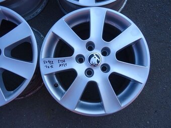 Alu disky na Škoda 16", 5x112, ET 38, šíře 7J - 3