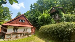 Roubenka,chalupa,chatka,zahrada,stav.pozemek2653m2 v Líšnici - 3