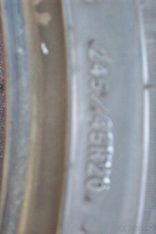 Prodám pneumatiky 245/45 R20 - 3