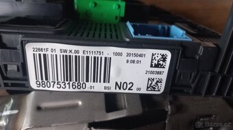 Citroen c4 cactus 1.2 htp klíče,spinacka,jednotky - 3