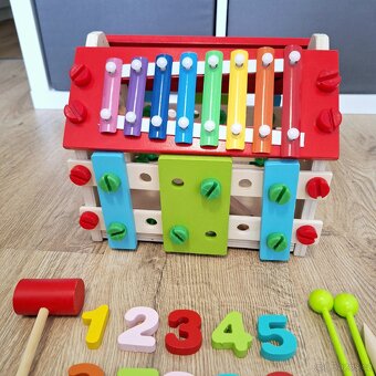 Dětská hračka Montessori multifunkční - 3