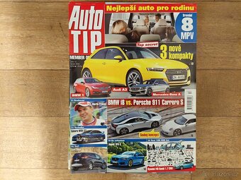 Motoristické časopisy AUTO TIP - přes 400 kusů - 3