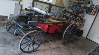 Hasičská stříkačka 1886 plně funkční - 3