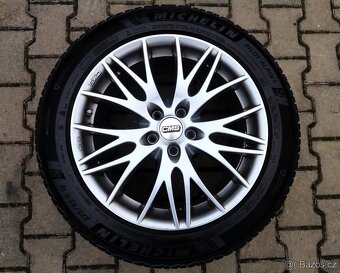Alu kola Audi, Mercedes 5x112 R18 KRÁSNÁ SADA - 3