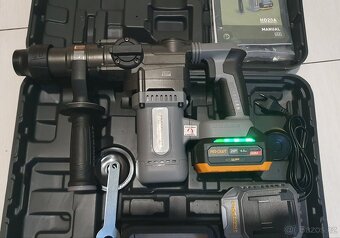Kladivo vrtací aku Procraft Industrial HD20A, 3,8J, 4,0Ah - 3