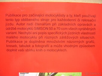 SIMSON - JÍZDA , ÚDRŽBA A OPRAVY - KNIHA - 3