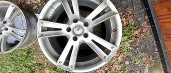 ALU kola Škoda a na Vw 5x112 18 v pořádku elektrony i pošt - - 3