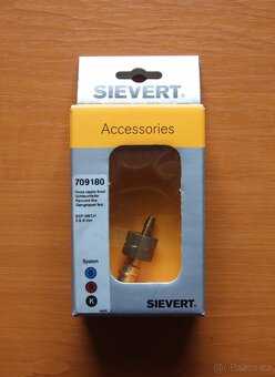 Koncovka hadicová pevná SIEVERT (709180) pro hořák - 3