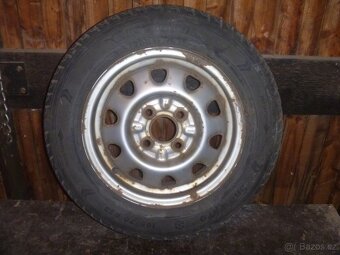 2x pneu na ráfcích 165/70 R13 - 3