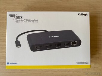 Nová mini dokovací stanice CalDigit Thunderbolt 3 - orig. b. - 3