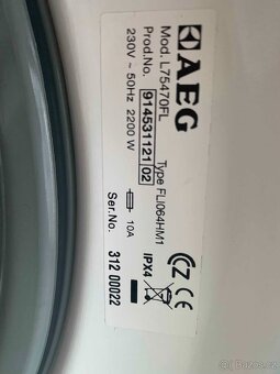 Pračka prádla AEG  L7547FL - 3