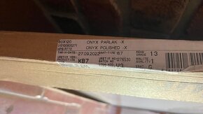 Dlažba Kale Royal Marbles Onyx 60x120 cm lesk MPBR770 - 3