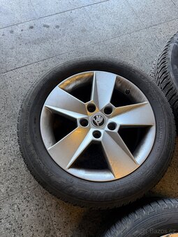Prodám originální sadu kol Škoda Octavia 5x112 - 3