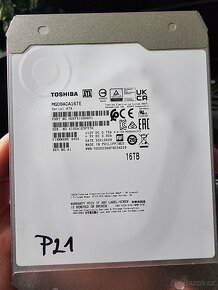 Toshiba 16TB disky – Rozbalené, téměř nové, skvělá cena - 3