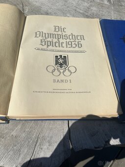Prodám 3 albumy s Olympiády 1932-36 - 3