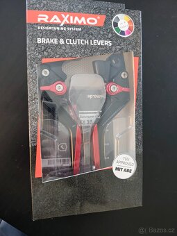 Homologované nastavitelné CNC páčky Raximo pro Moto Guzzi V7 - 3