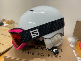 Přilba SALOMON Grom + brýle JUKE Pink - 3