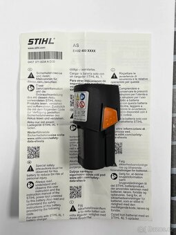 Nové Aku baterie Stihl AS 2 - 3