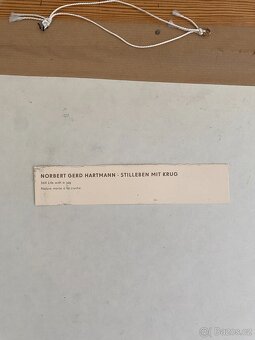 Obraz "Zátiší se džbánem" Norbert Gerd Hartmann - 3