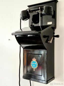 Starožitný telefon L.M.ERICSSON AC-140, rok 1933 - 3
