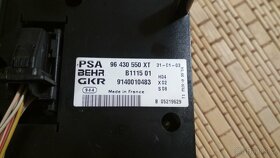 Jednotka digitální klimatizace originál Peugeot 206 DOHODA - 3