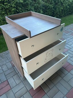 Komoda s přebalovacím pultem - 3