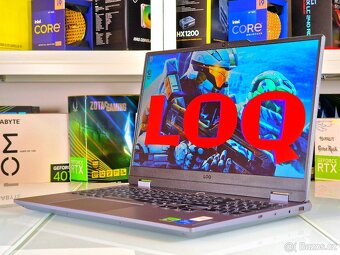 Herní notebook LENOVO LOQ | RTX 4050 | ZÁRUKA | 24GB DDR5 - 3