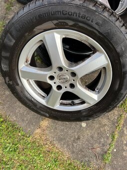 215/60/16 Alu disky ENZO vhodné škoda Yeti pneu Continen - 3