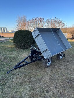 Vlek za malotraktor a multicar m22, 3S - 3