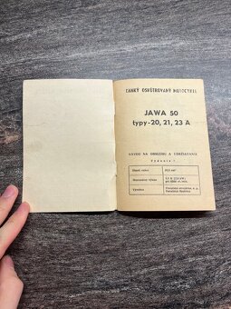 Návod k obsluze Jawa pionýr/mustang - 3