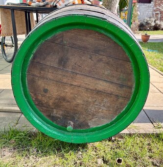 Dřevěný sud 200 l - 3