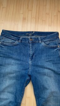 Džíny 3/4 zn. M&S vel 38-40 - 3
