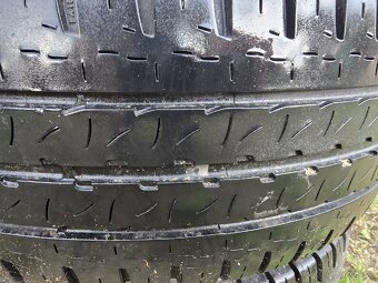 Vw T4 195/70r15 C, letní sadu včetně disku - 3