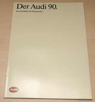 Prospekty Audi 90 B3 (1989/90) - 3